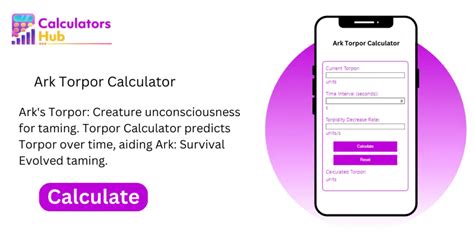 torpor calculator ark|ark player stat calculator.